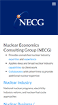 Mobile Screenshot of nuclear-economics.com